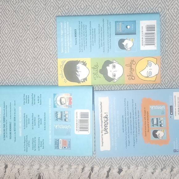Wonder, Auggie &Me and 365 Days...books - Picture 2 of 11